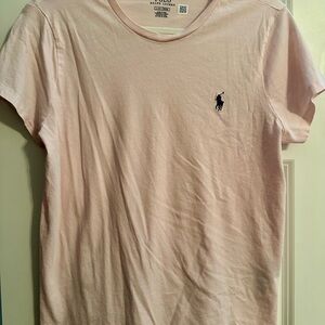 Polo by Ralph Lauren Light Pink Short Sleeve Tee